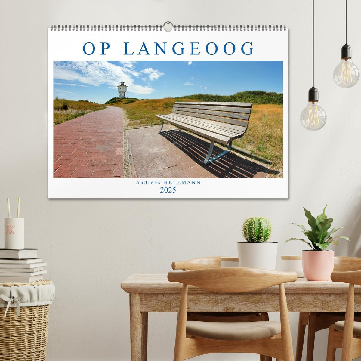 Bild: 9783435212620 | OP LANGEOOG (Wandkalender 2025 DIN A2 quer), CALVENDO Monatskalender