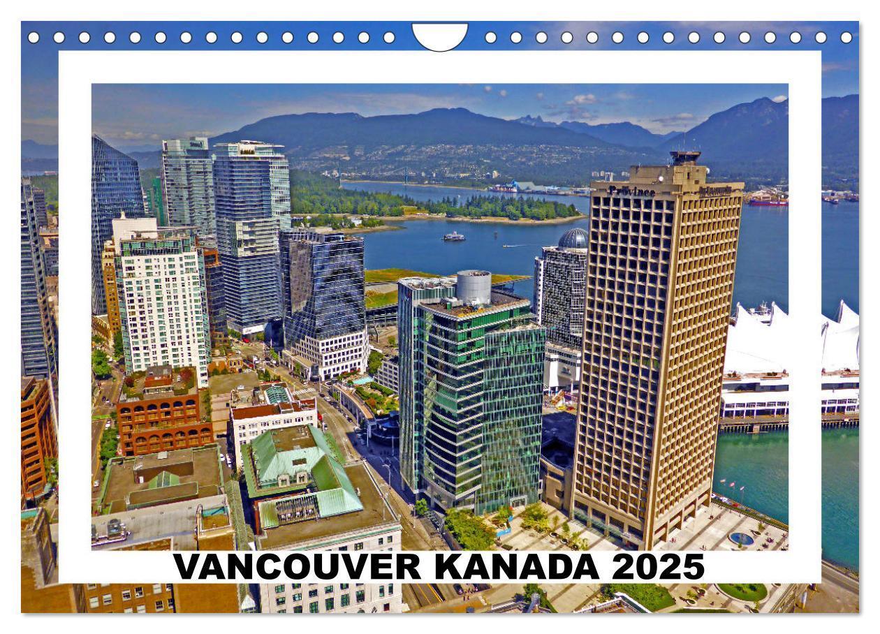 Cover: 9783435207091 | Vancouver Kanada 2025 (Wandkalender 2025 DIN A4 quer), CALVENDO...