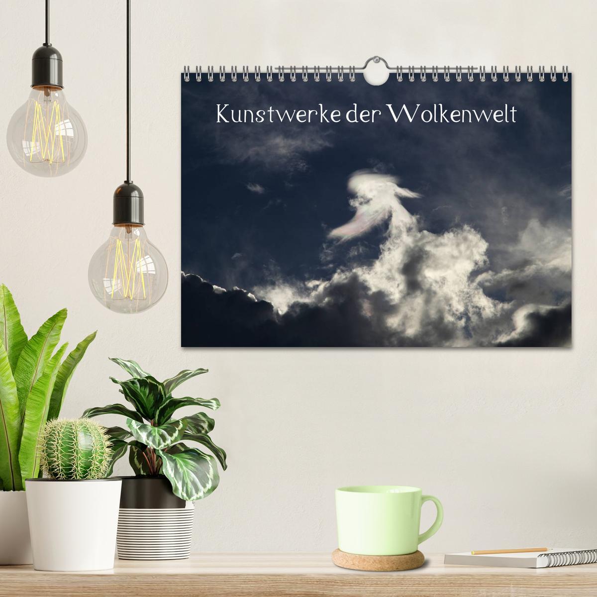 Bild: 9783435799503 | Wolken-Kunstwerke (Wandkalender 2025 DIN A4 quer), CALVENDO...