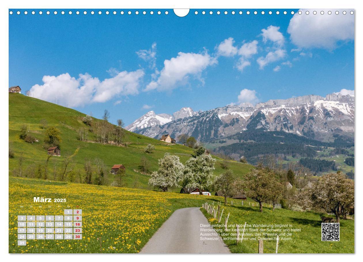 Bild: 9783435117390 | Wandern in den Alpen (Wandkalender 2025 DIN A3 quer), CALVENDO...