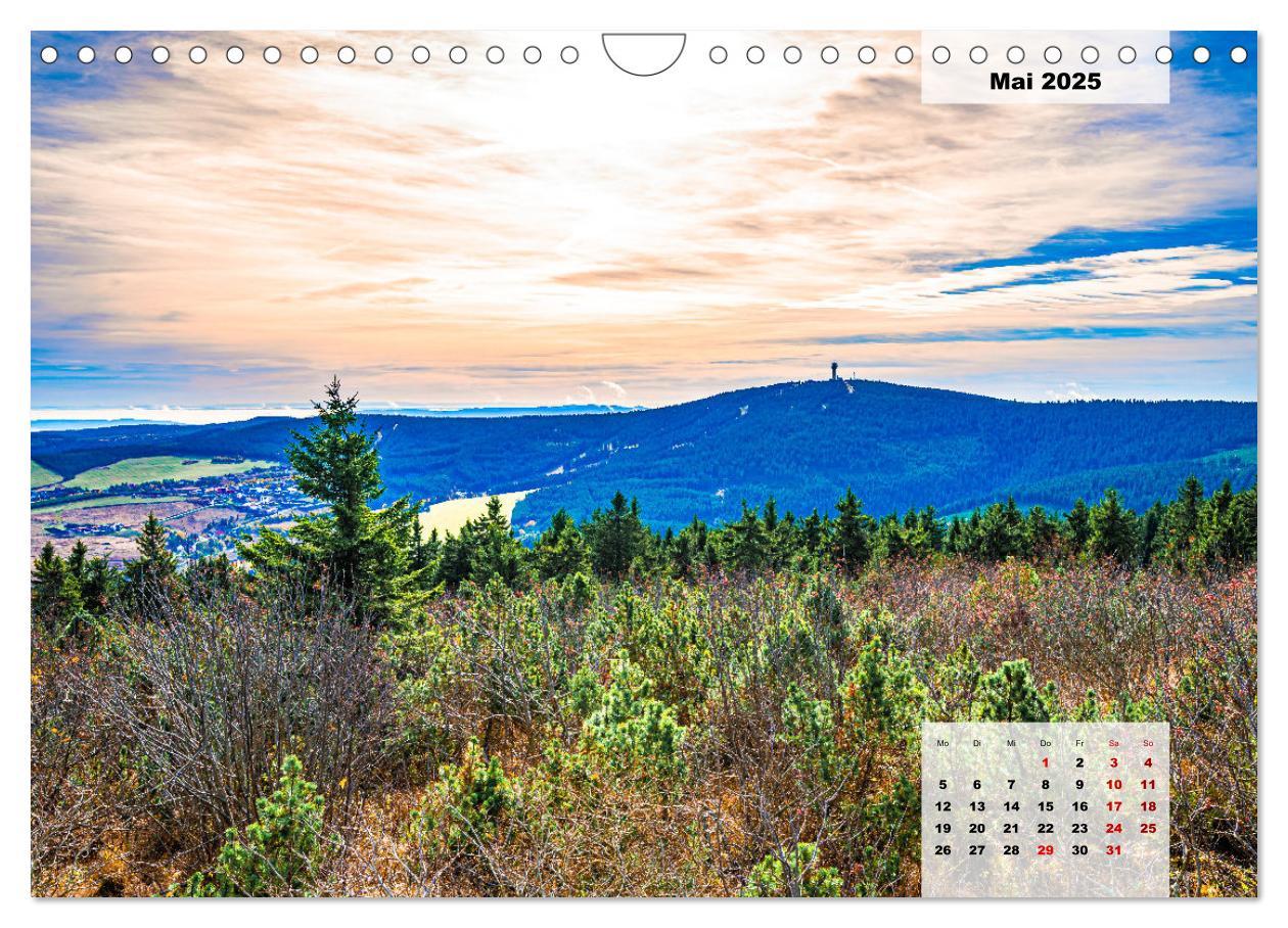 Bild: 9783435013067 | Oberwiesenthal und der Fichtelberg im Erzgebirge (Wandkalender 2025...