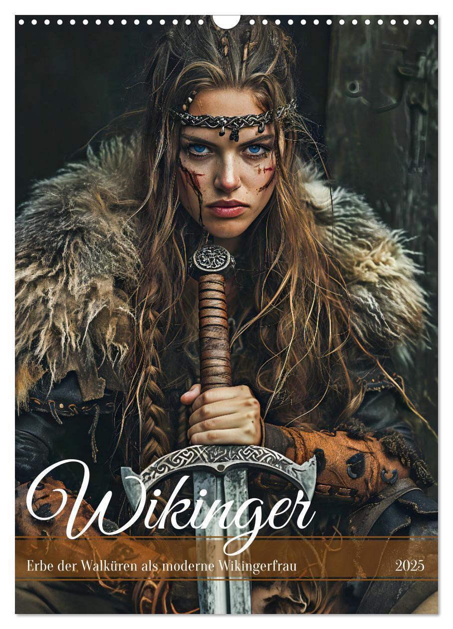 Cover: 9783383766923 | Wikinger - Erbe der Walküren als moderne Wikingerfrau (Wandkalender...