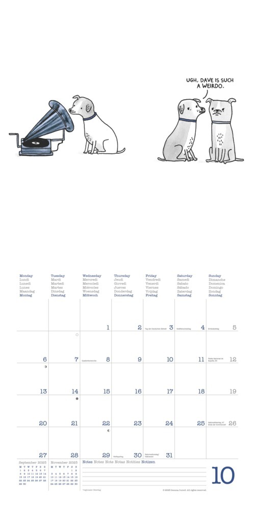 Bild: 4002725994028 | N NEUMANNVERLAGE - A Dog's Life 2025 Broschürenkalender, 30x30cm,...