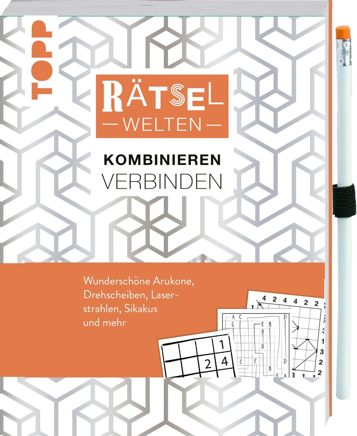 Cover: 9783772449437 | Rätselwelten - Rätseln, Kombinieren & Verbinden: Wunderschöne...