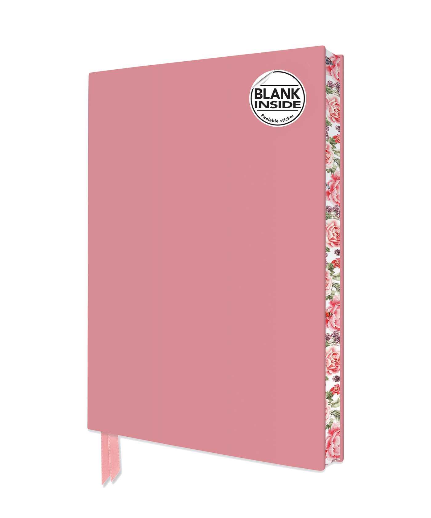 Cover: 9781804172827 | Baby Pink Blank Artisan Notebook (Flame Tree Journals) | Publishing