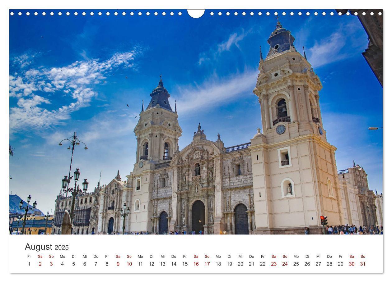 Bild: 9783435003693 | Peru - Das einzigartige Land der Inkas. (Wandkalender 2025 DIN A3...