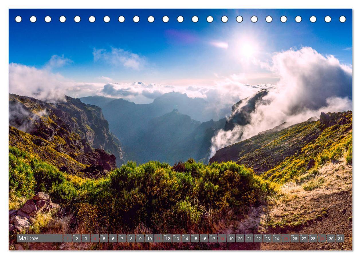 Bild: 9783435221905 | Madeira - Insel der Blumen 2025 (Tischkalender 2025 DIN A5 quer),...