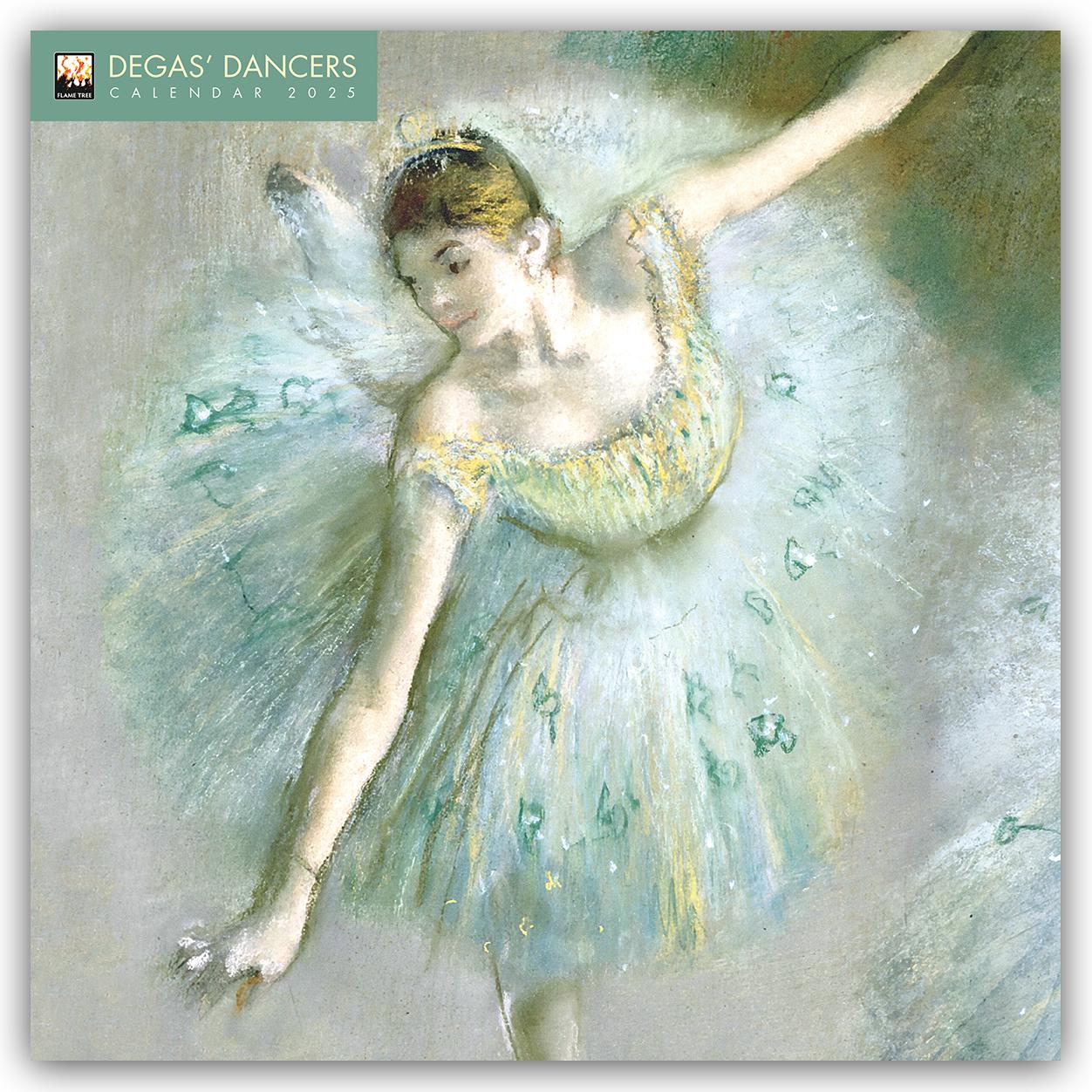 Cover: 9781835620236 | Degas' Dancers Wall Calendar 2025 (Art Calendar) | Publishing | 14 S.