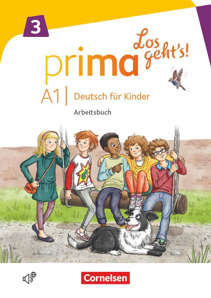 Cover: 9783065206396 | Prima - Los geht's! Band 3 - Arbeitsbuch mit Audio-CD | Giselle Valman