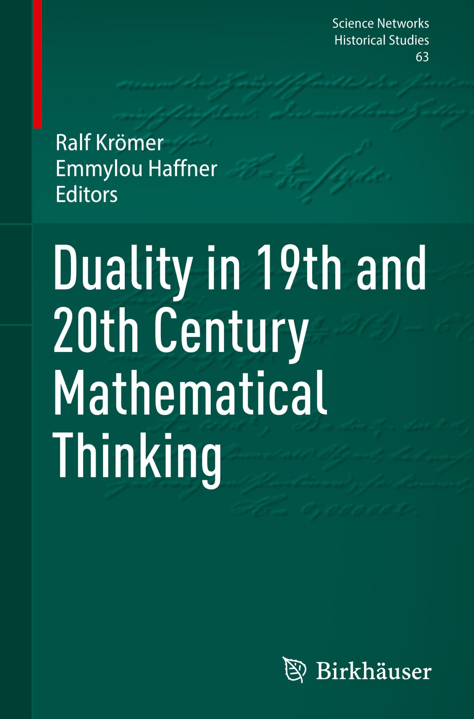 Cover: 9783031597961 | Duality in 19th and 20th Century Mathematical Thinking | Buch | xvi