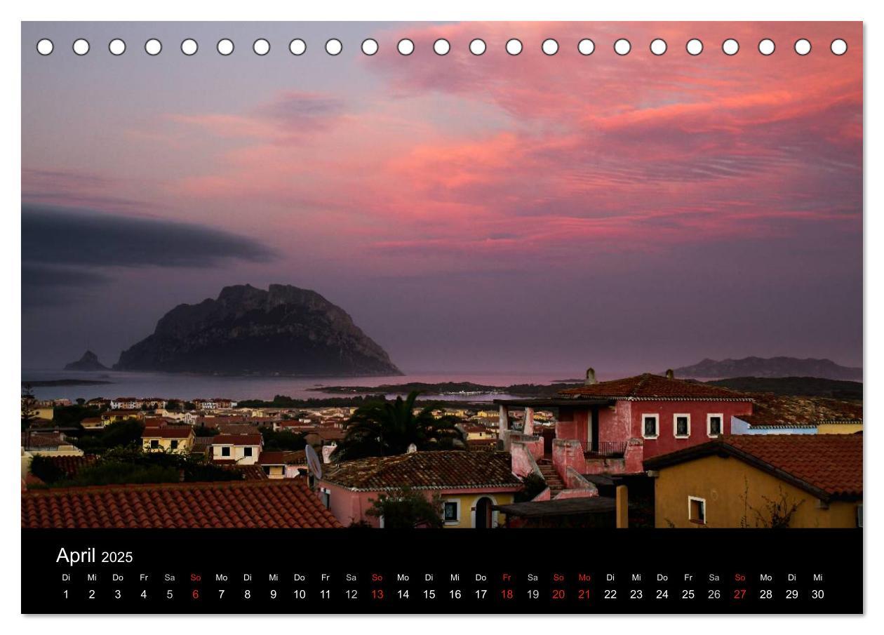 Bild: 9783435722259 | Sardinien (Tischkalender 2025 DIN A5 quer), CALVENDO Monatskalender