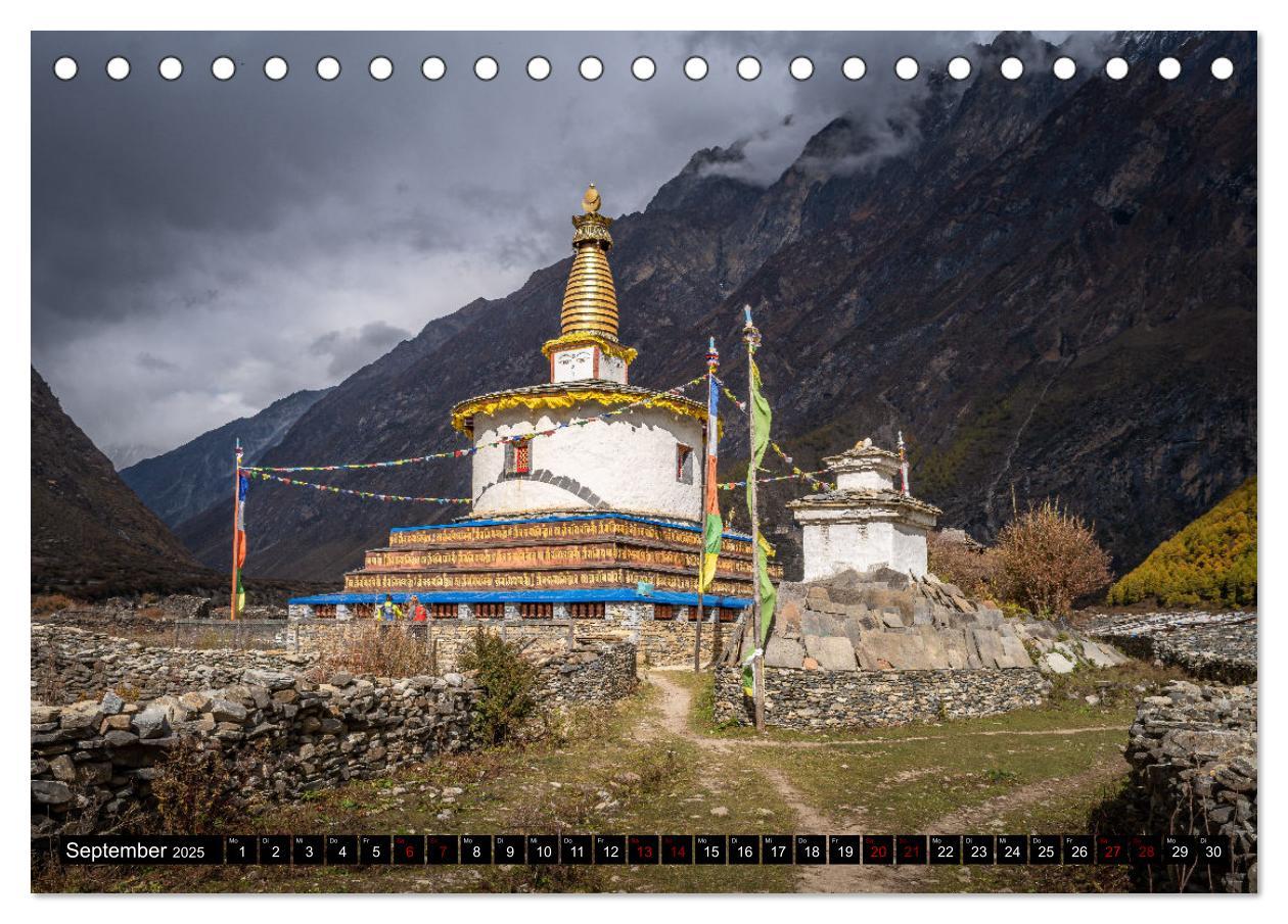 Bild: 9783383836428 | Nepal Tsum Valley - Tal des Glücks (Tischkalender 2025 DIN A5...