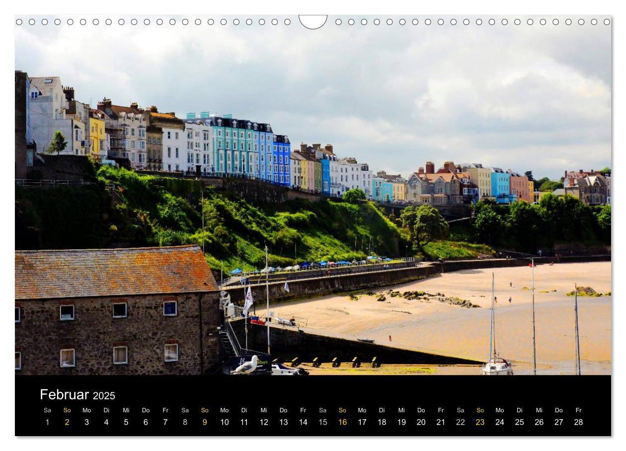 Bild: 9783435578405 | Wales Pembrokeshire - Natur im Fokus- (Wandkalender 2025 DIN A3...