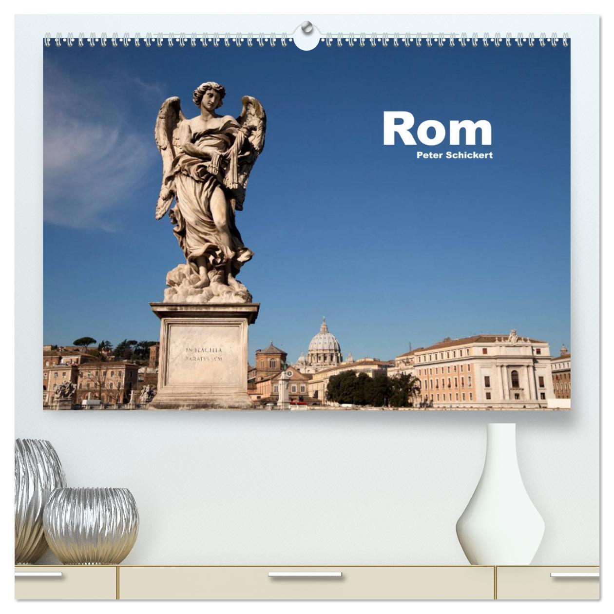 Cover: 9783435722921 | Rom (hochwertiger Premium Wandkalender 2025 DIN A2 quer),...