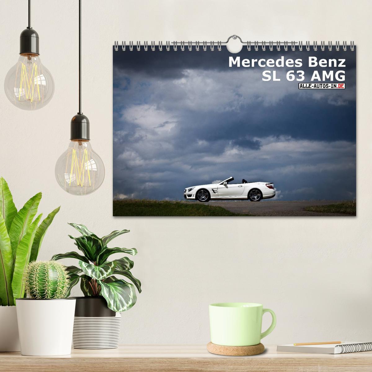 Bild: 9783435801701 | Mercedes-Benz SL 63 AMG (Wandkalender 2025 DIN A4 quer), CALVENDO...