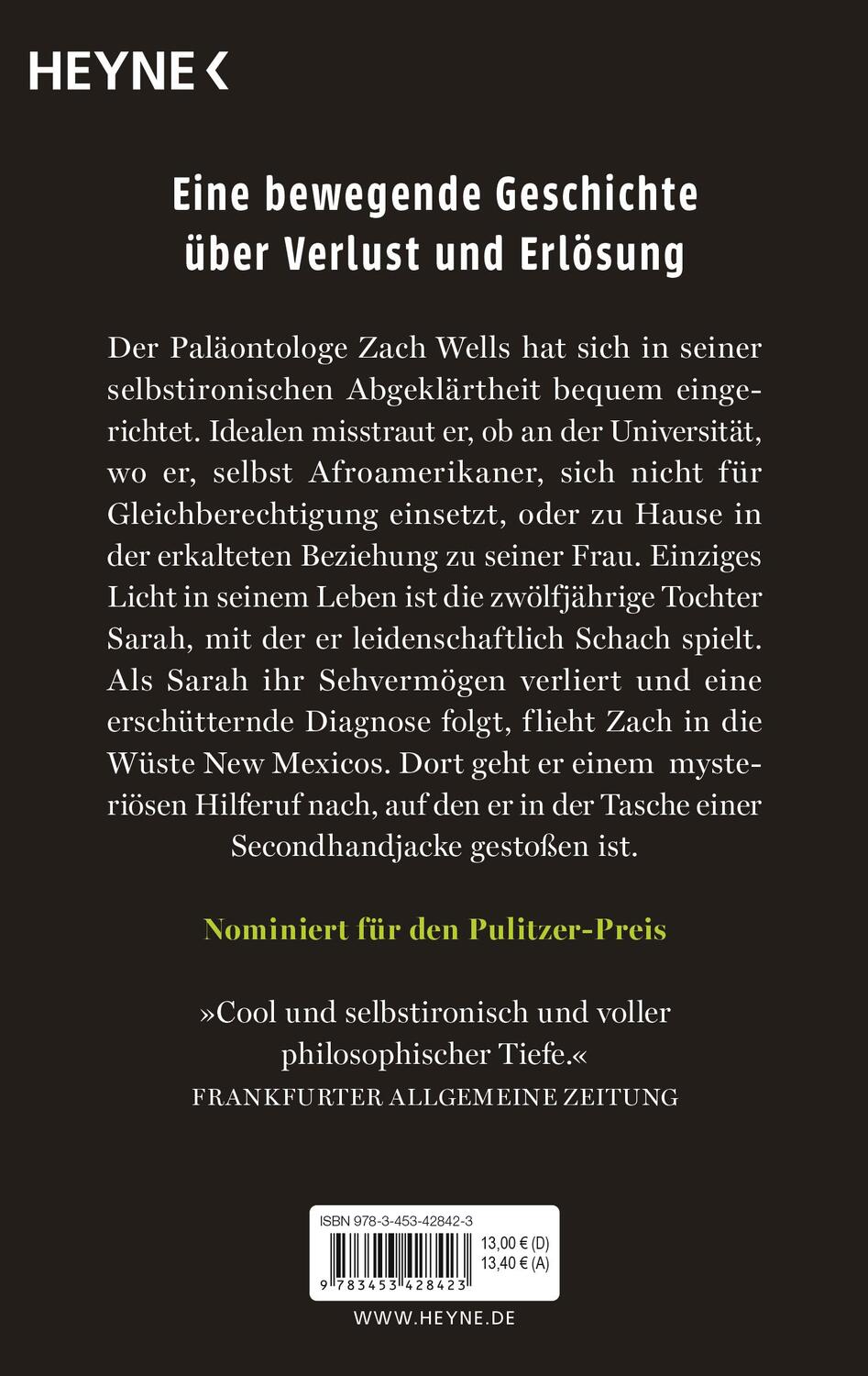 Bild: 9783453428423 | Erschütterung | Roman | Percival Everett | Taschenbuch | 288 S. | 2023