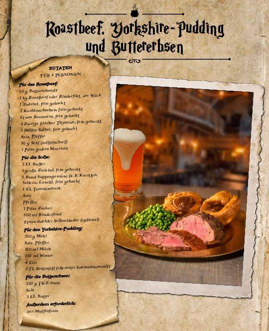 Bild: 9783966645133 | Gasthausrezepte für Harry Potter Fans | Tom Grimm | Buch | 144 S.