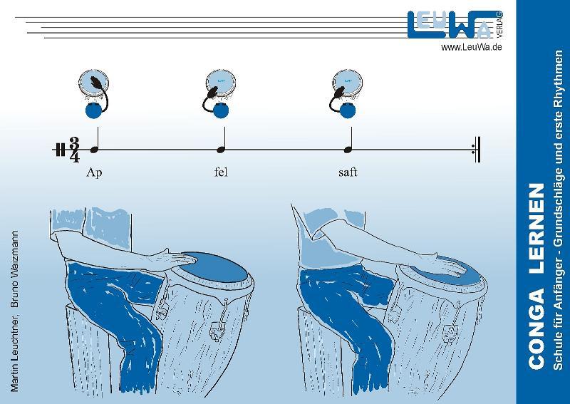 Cover: 9783940533098 | Conga lernen | Schule für Anfänger - Grundschläge und erste Rhythmen