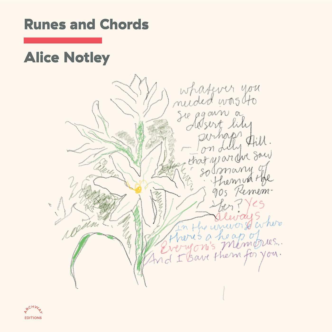 Cover: 9781576879764 | Runes and Chords | Alice Notley | Taschenbuch | Englisch | 2023