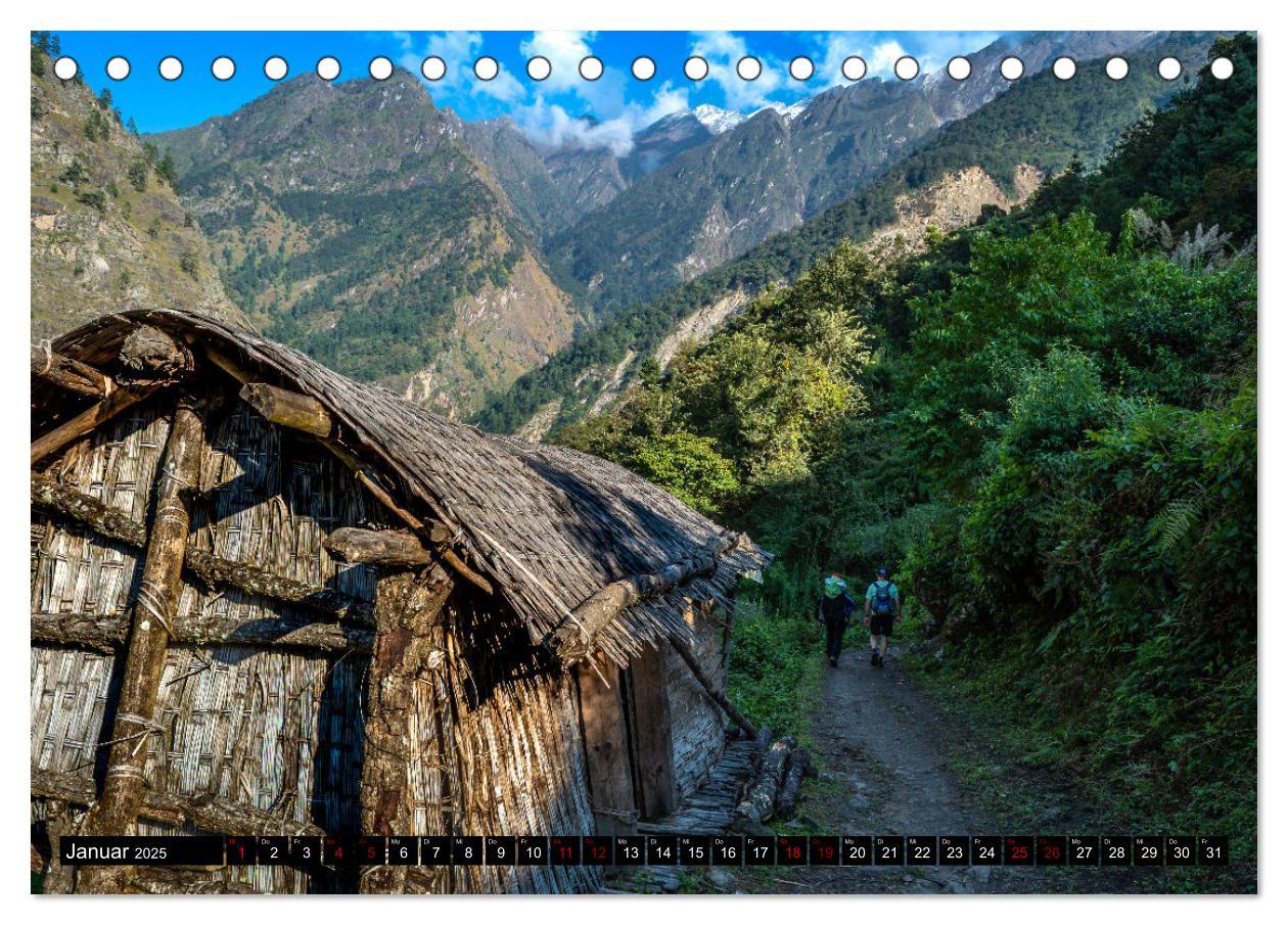 Bild: 9783383836428 | Nepal Tsum Valley - Tal des Glücks (Tischkalender 2025 DIN A5...