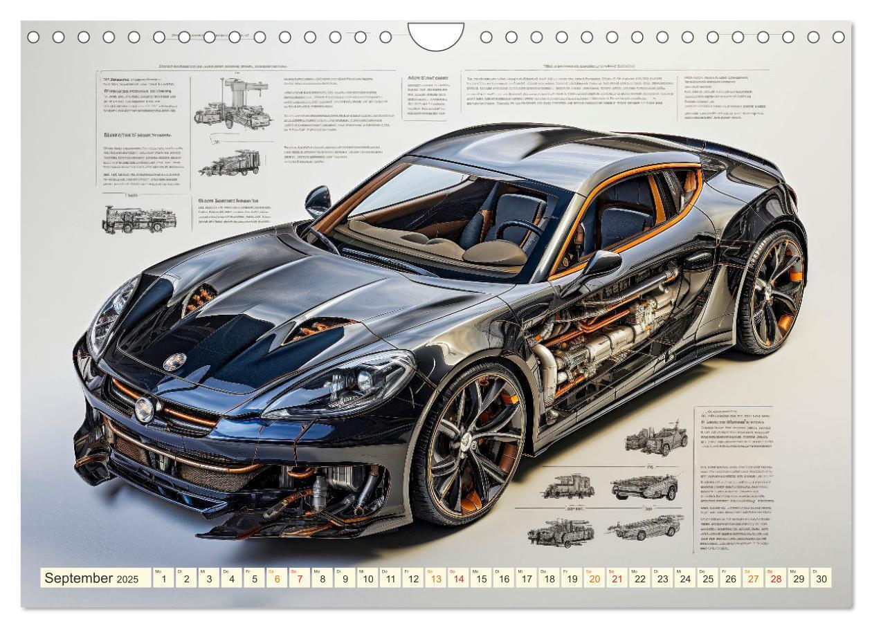 Bild: 9783383852657 | Blickpunkt Auto Design Zukunft (Wandkalender 2025 DIN A4 quer),...