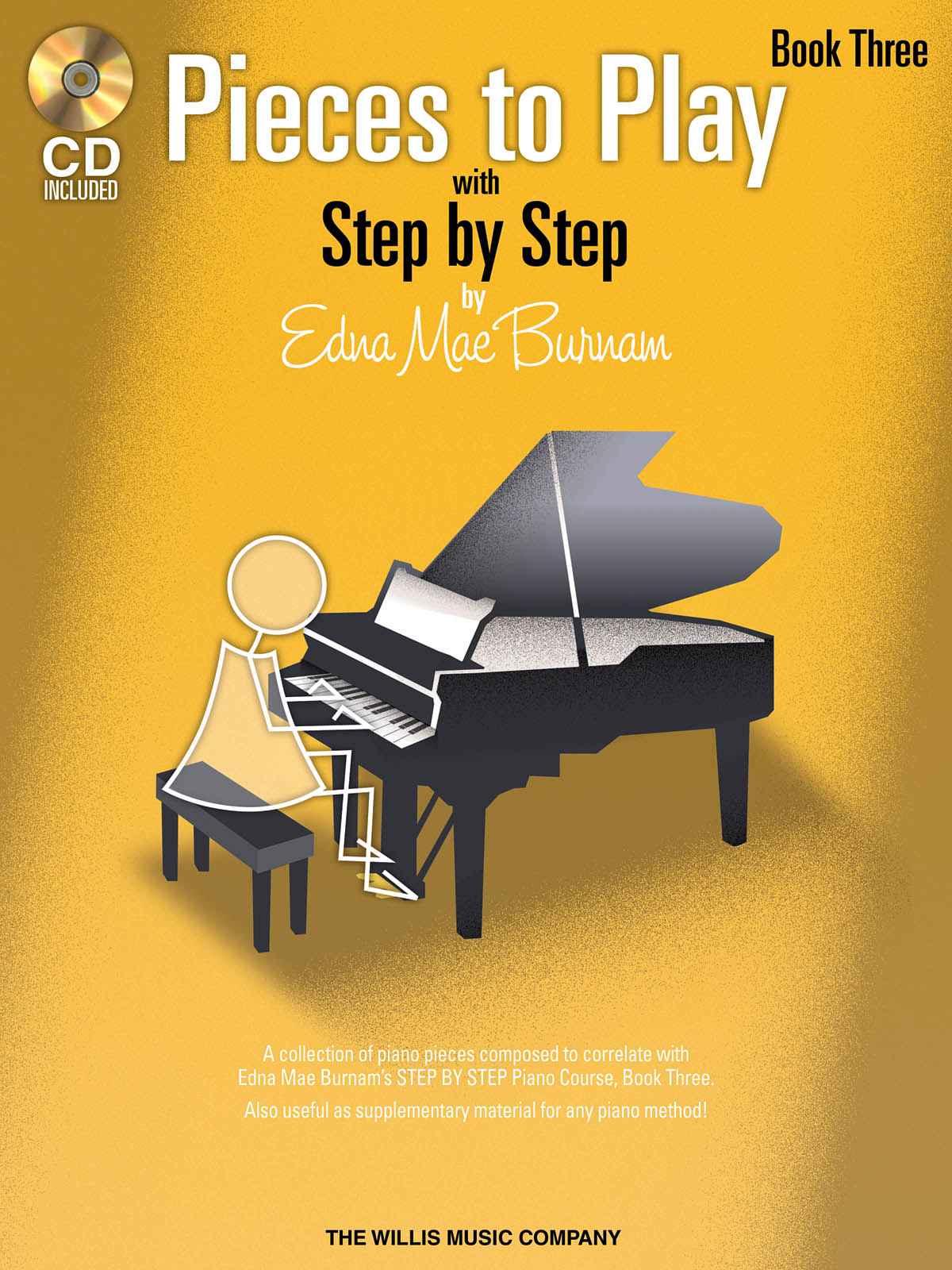 Cover: 884088220549 | Pieces to Play - Book 3 with CD | Edna-Mae Burnam | Willis | Buch + CD