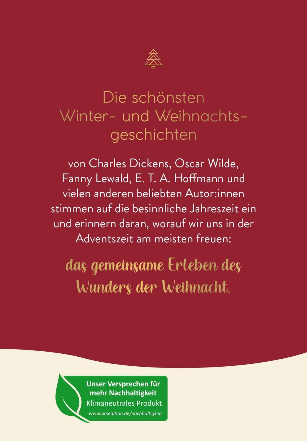 Rückseite: 9783845854434 | Literarische Schlittenfahrt | Die schönsten Wintergeschichten | Buch