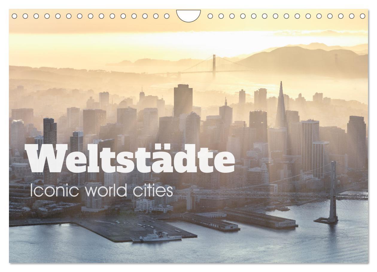 Cover: 9783435042005 | Weltstädte - Iconic world cities (Wandkalender 2025 DIN A4 quer),...