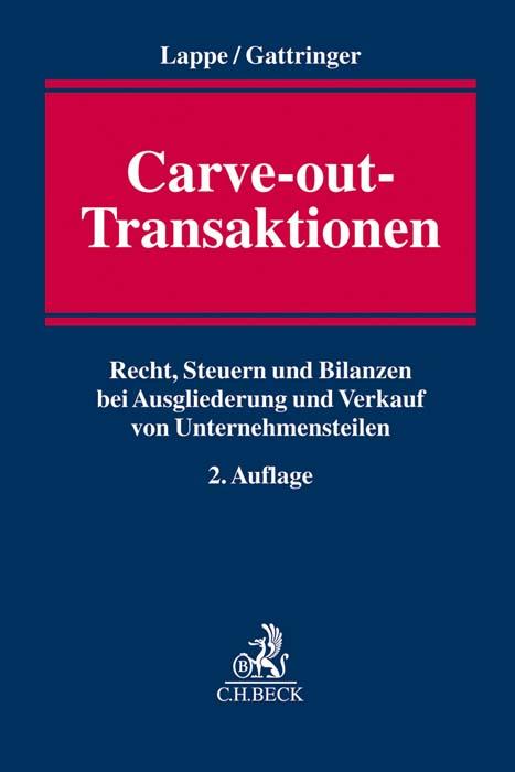 Cover: 9783406760563 | Carve-out-Transaktionen | Thomas Lappe (u. a.) | Buch | gebunden