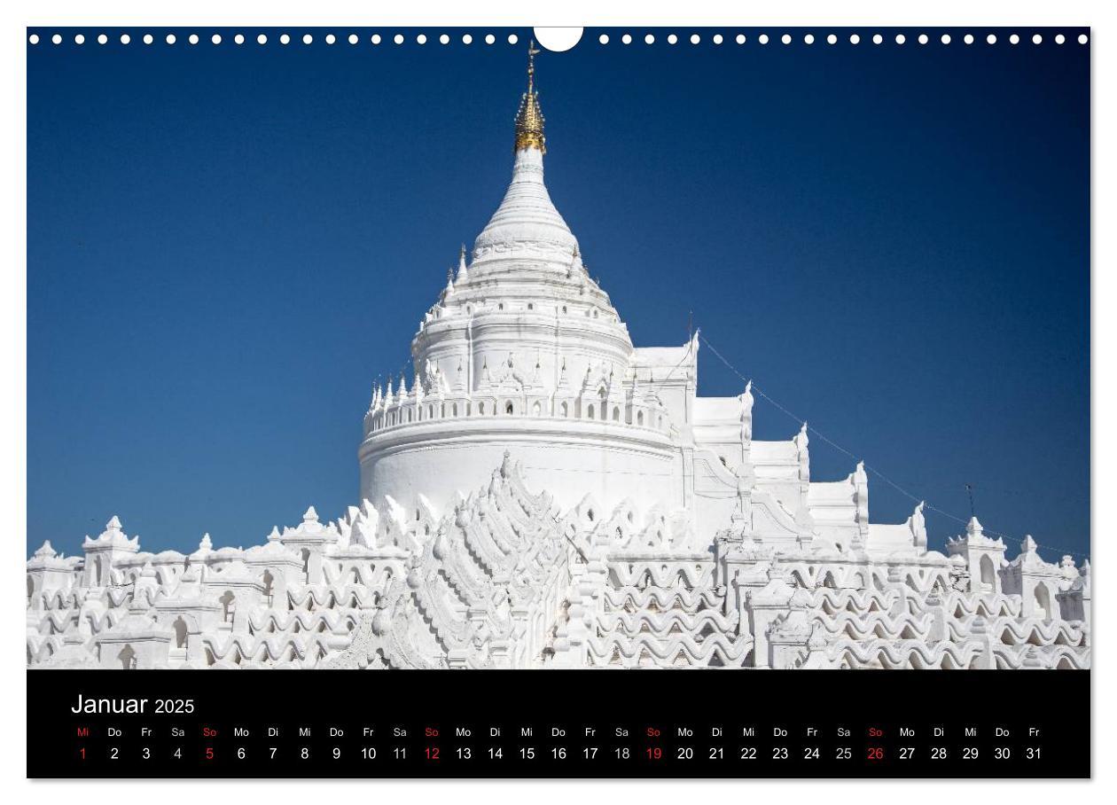 Bild: 9783435746927 | Myanmar 2025 (Wandkalender 2025 DIN A3 quer), CALVENDO Monatskalender