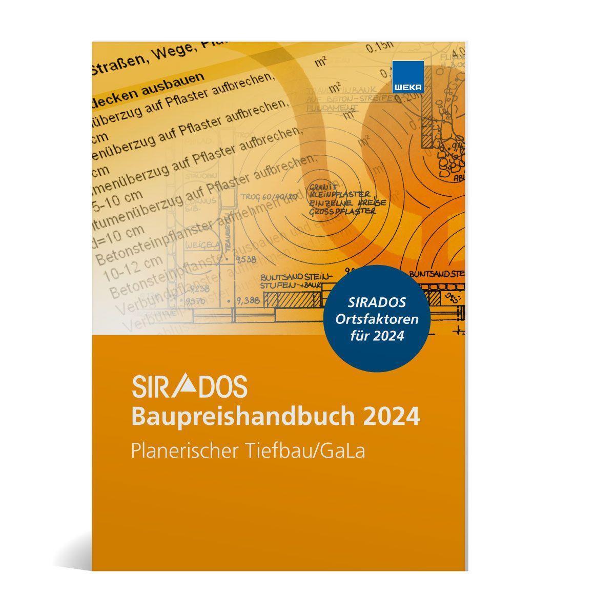 Cover: 9783811105164 | SIRADOS Baupreishandbuch Planerischer Tiefbau/GaLa 2024 | Taschenbuch