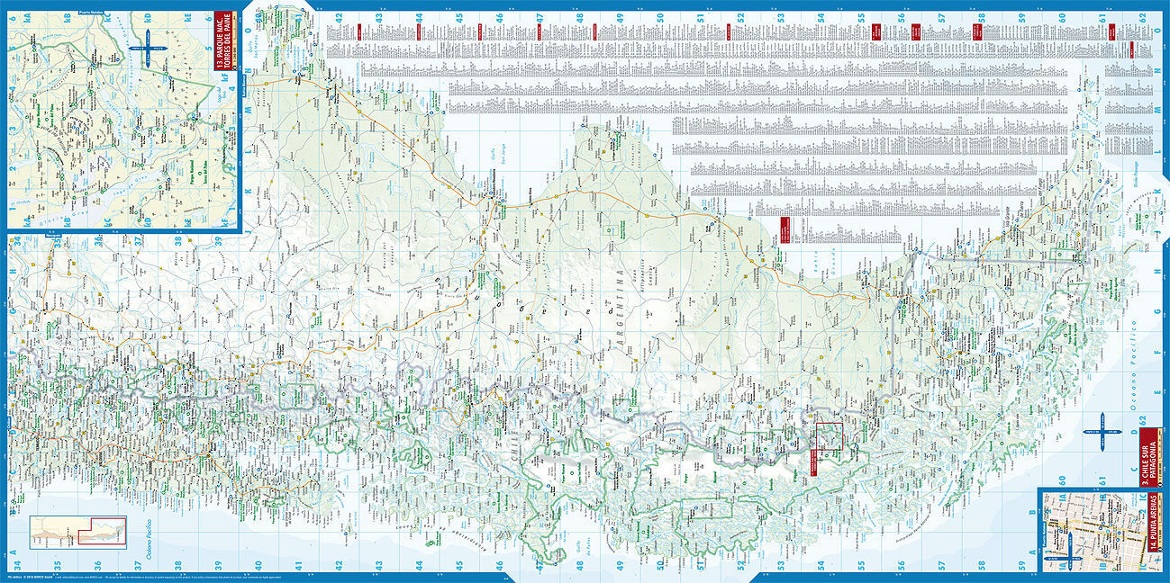 Bild: 9783866093959 | Borch Map Chile | (Land-)Karte | Mehrfarbendruck. Gefalzt | Spanisch