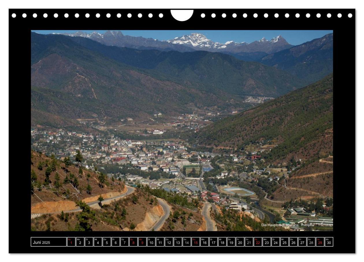 Bild: 9783435738878 | Bhutan Druk Yul 2025 (Wandkalender 2025 DIN A4 quer), CALVENDO...