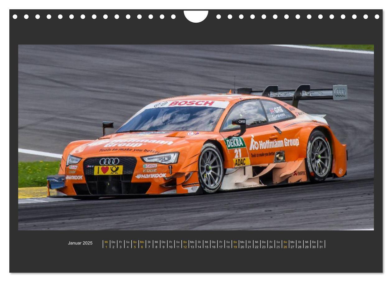 Bild: 9783435677535 | DTM-SPIELBERG (Wandkalender 2025 DIN A4 quer), CALVENDO Monatskalender