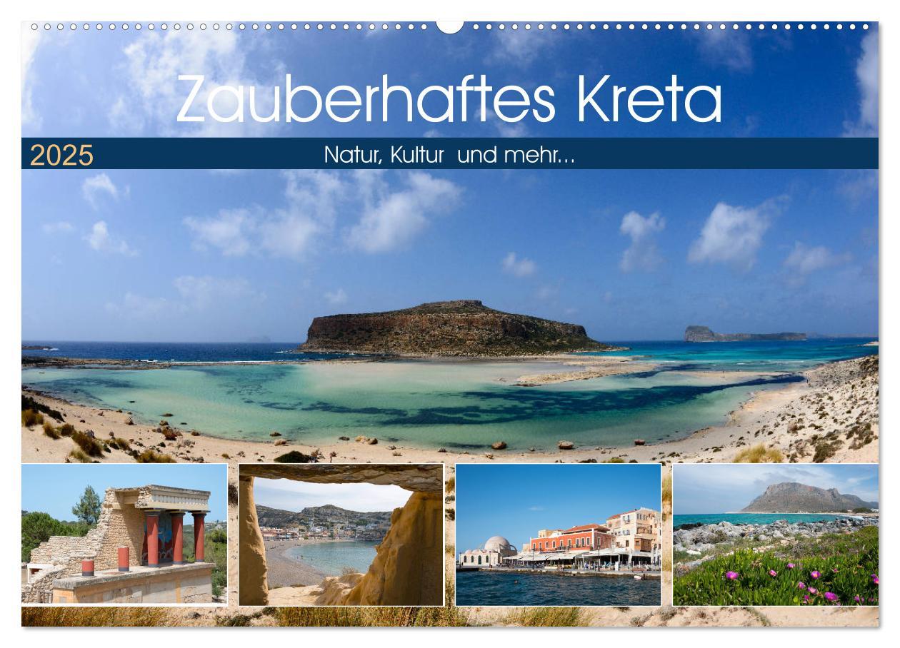 Cover: 9783435382217 | Zauberhaftes Kreta (Wandkalender 2025 DIN A2 quer), CALVENDO...