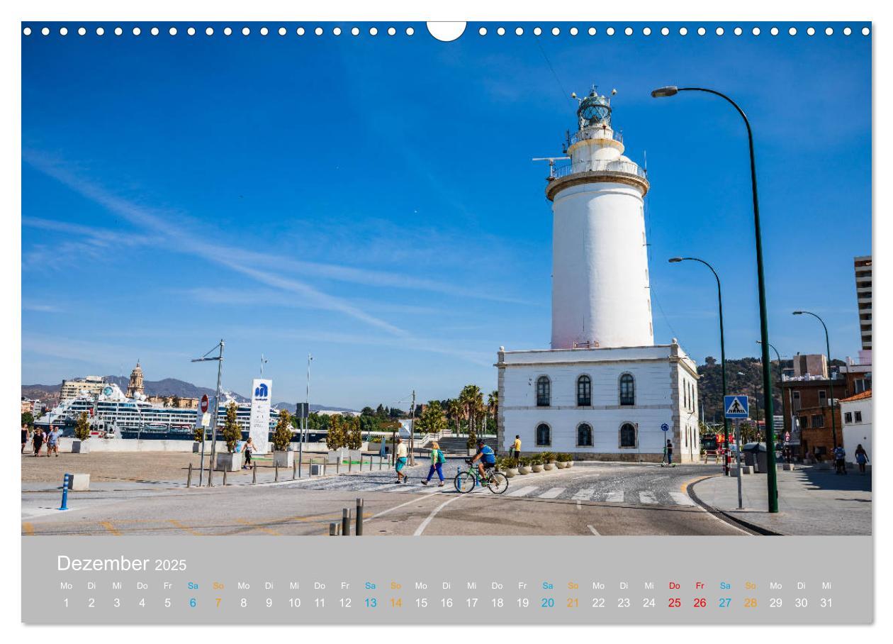 Bild: 9783435231119 | Malaga - andalusische Mittelmeerküste (Wandkalender 2025 DIN A3...