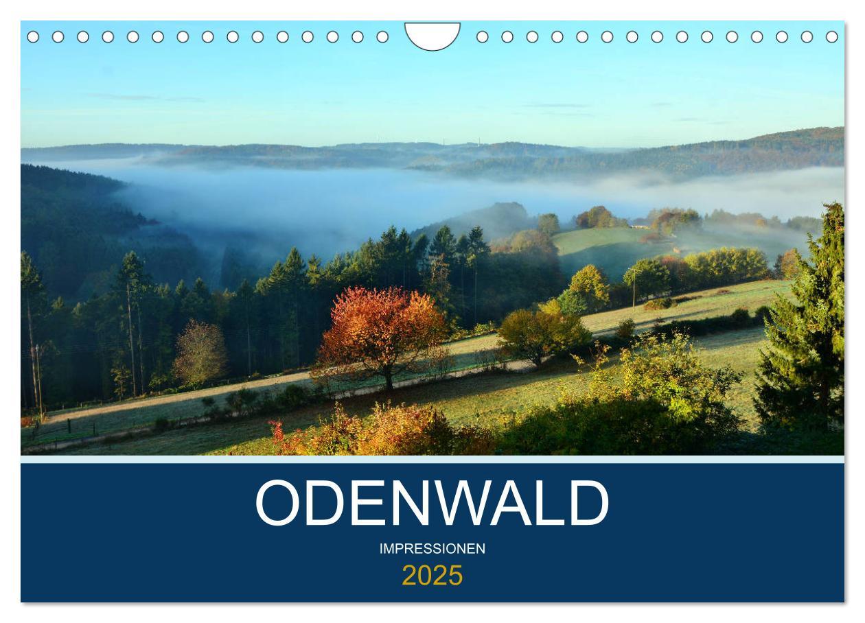 Cover: 9783435379514 | Odenwald - Impressionen (Wandkalender 2025 DIN A4 quer), CALVENDO...