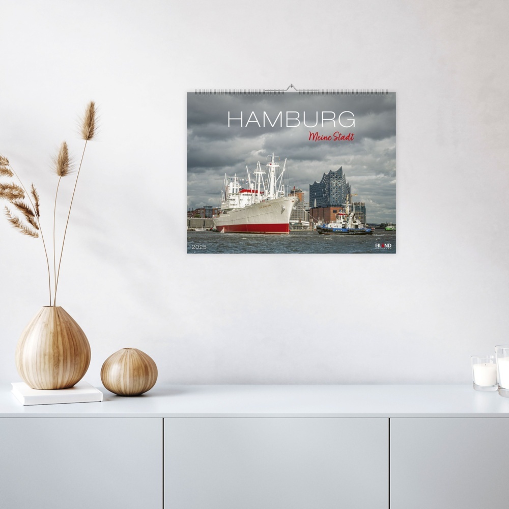 Bild: 9783964023520 | Hamburg - Meine Stadt Kalender 2025 | Kalender | Spiralbindung | 13 S.