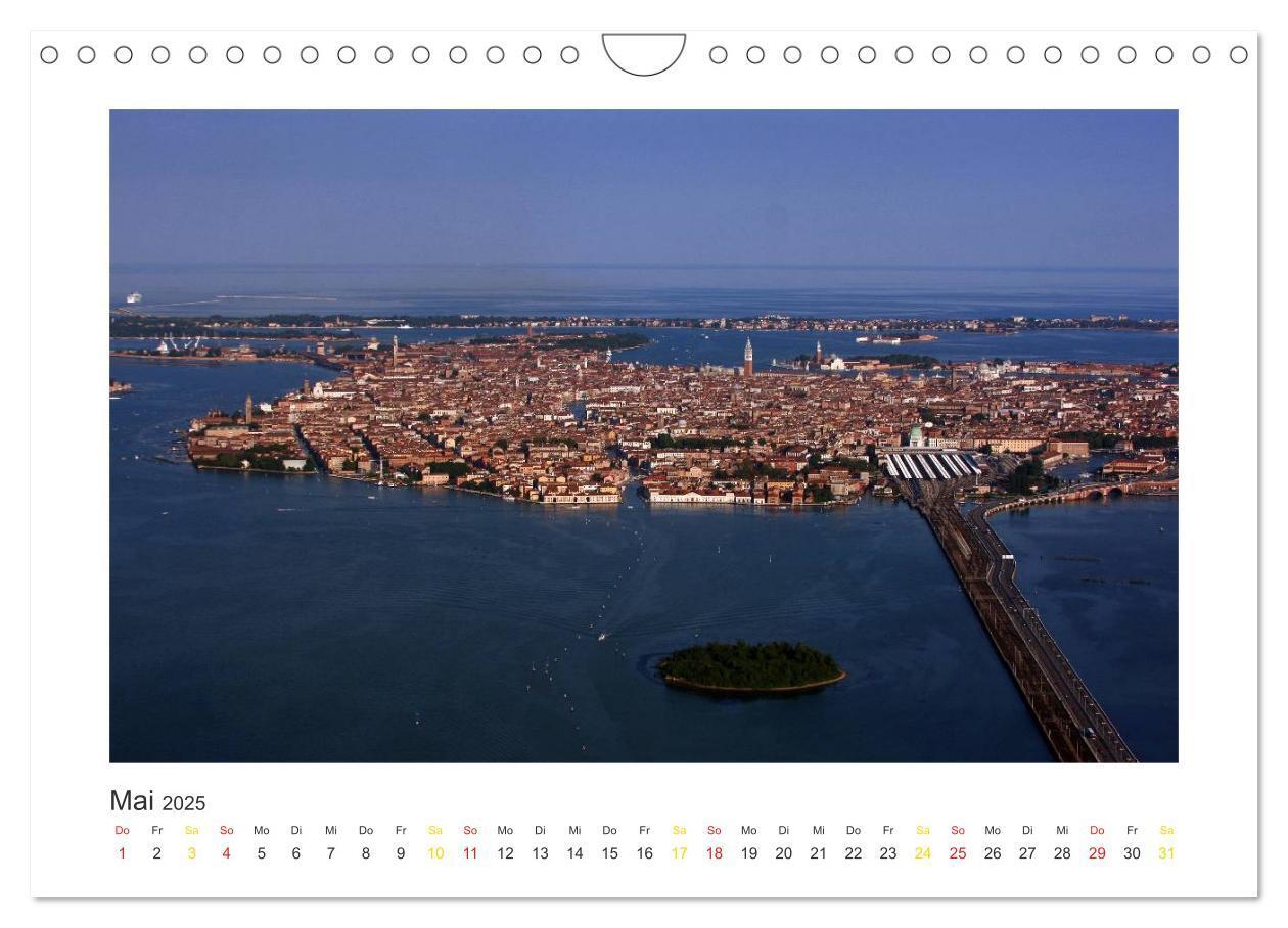 Bild: 9783435820450 | Venedig (Wandkalender 2025 DIN A4 quer), CALVENDO Monatskalender