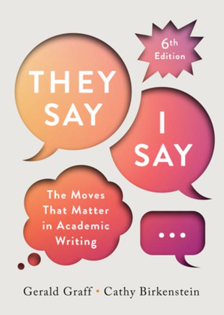 Cover: 9781324070030 | "They Say / I Say" | Gerald Graff (u. a.) | Taschenbuch | Englisch