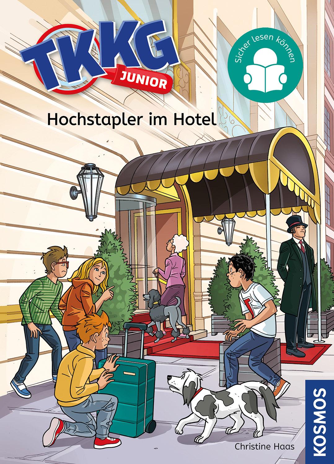 Cover: 9783440180358 | TKKG Junior, 1, Hochstapler im Hotel | Christine Haas | Buch | 80 S.