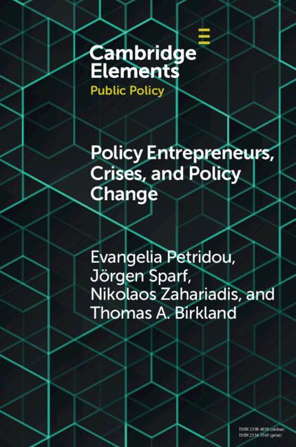 Cover: 9781009314671 | Policy Entrepreneurs, Crises, and Policy Change | Petridou (u. a.)