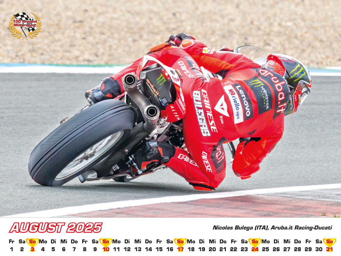 Bild: 9783948794699 | Superbike WM Kalender 2025 | Frank Pommer | Kalender | Deutsch | 2025