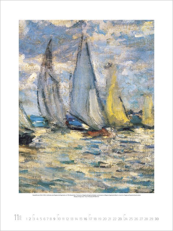 Bild: 9783731875734 | Claude Monet 2025 | Korsch Verlag | Kalender | Spiralbindung | 14 S.