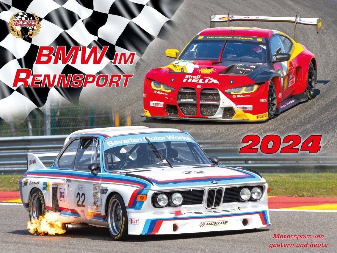 Cover: 9783948794606 | BMW im Rennsport Kalender 2024 | Frank Pommer | Kalender | 2024