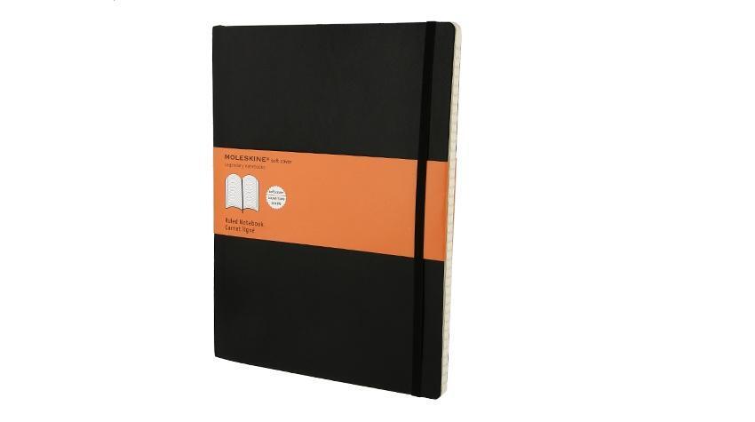 Cover: 9788883707223 | Moleskine. Notizbuch liniert Xlarge | Notizbücher | Lesebändchen