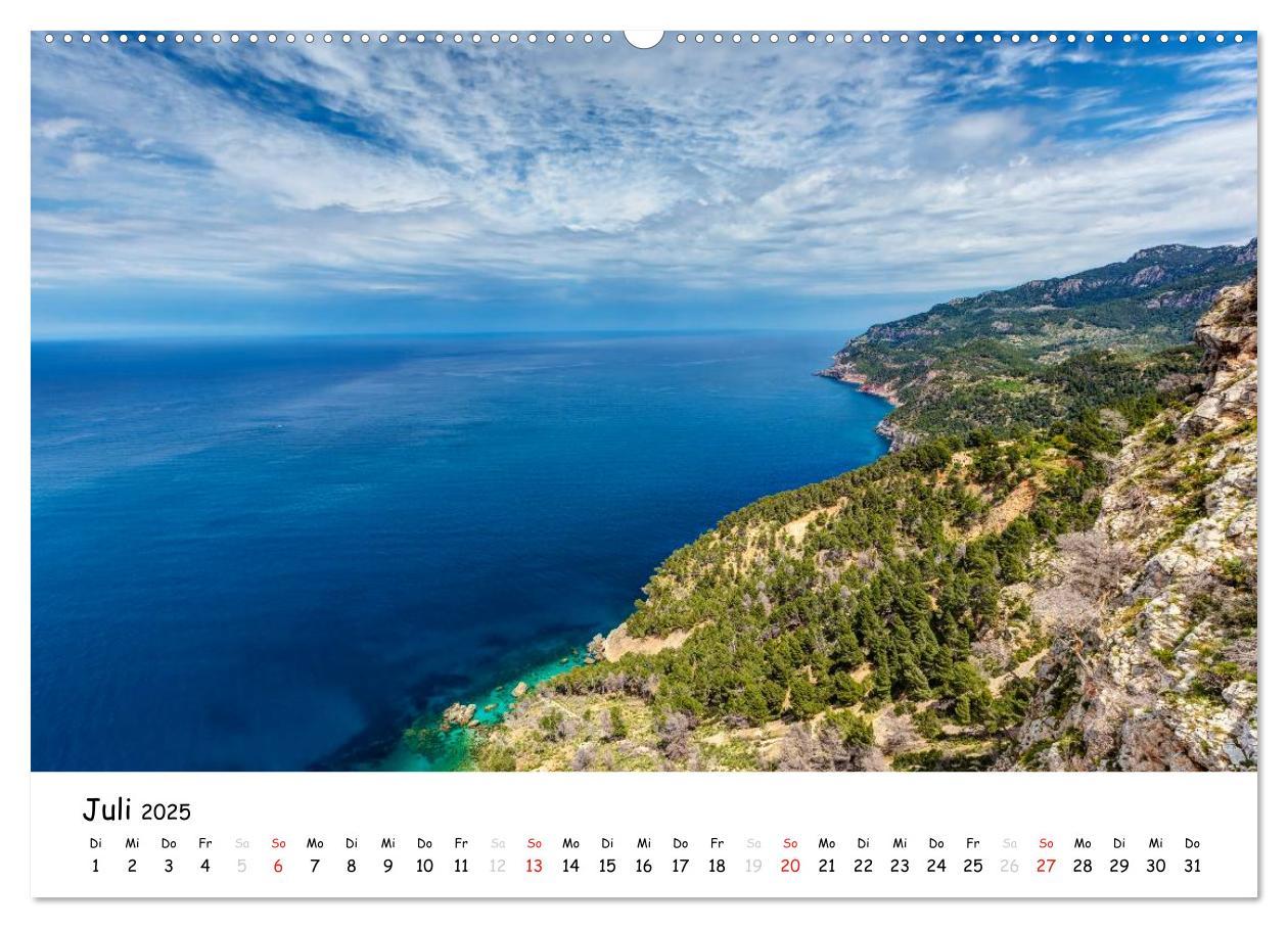 Bild: 9783435609024 | Wildes und romantisches Mallorca (Wandkalender 2025 DIN A2 quer),...