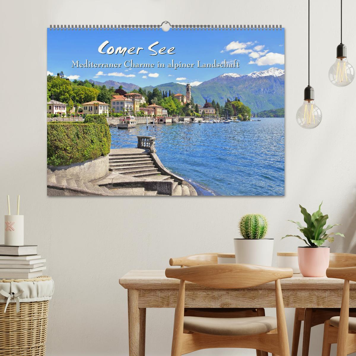 Bild: 9783435154869 | Comer See - Mediterraner Charme in alpiner Landschaft (Wandkalender...