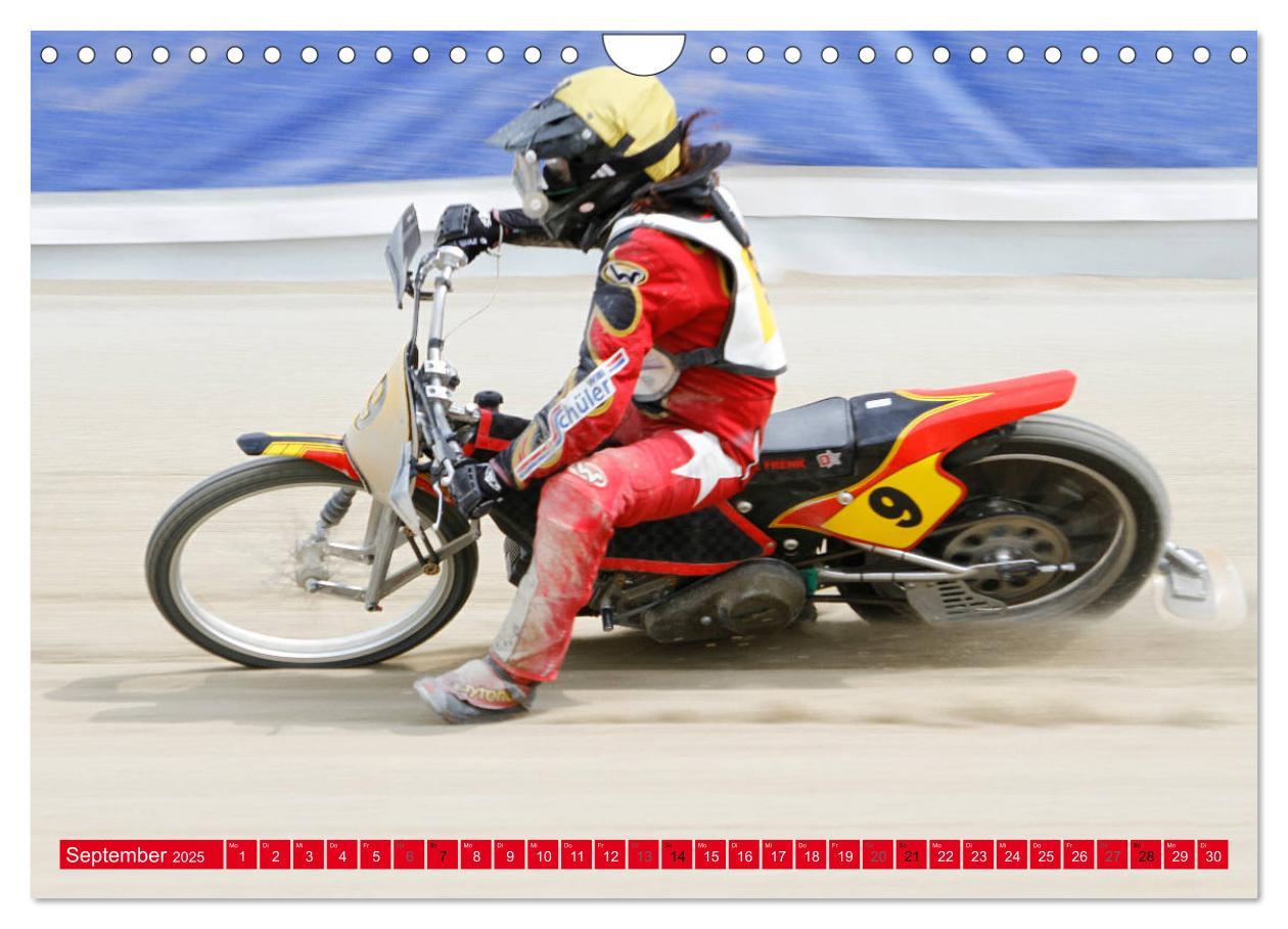 Bild: 9783435131273 | Speedway Sandbahn (Wandkalender 2025 DIN A4 quer), CALVENDO...