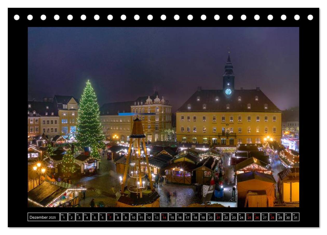 Bild: 9783435578139 | Annaberg im Erzgebirge (Tischkalender 2025 DIN A5 quer), CALVENDO...